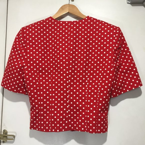 VINTAGE JH COLLECTIBLES CROPPED BLAZERS SIZE 12 - Picture 3 of 5